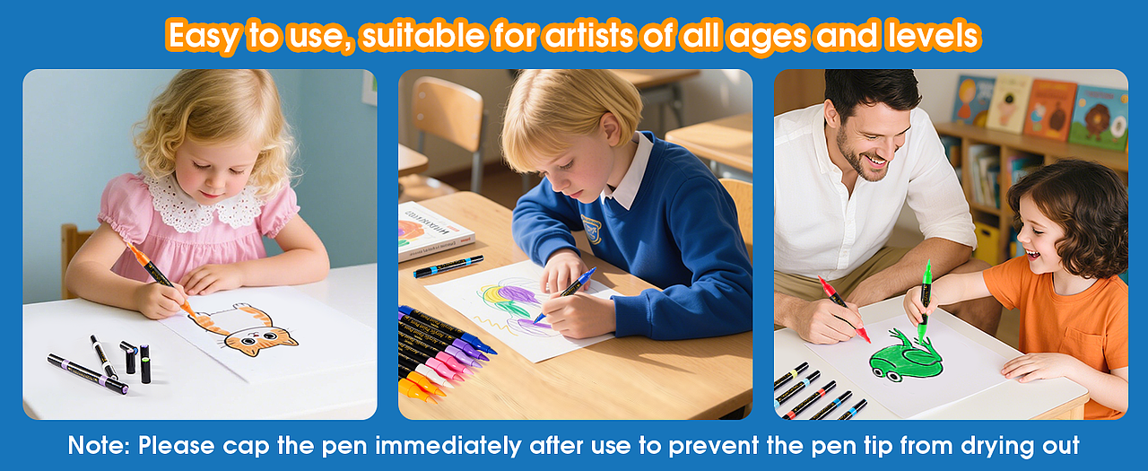 【聚豪设计】彩色丙烯马克笔文具亚马逊主副图A+设计（图ZMzk0NTU4MzAw） - 产品摄影 - 站酷设计师专业电商摄影设计原创素材 - 站酷ZCOOL