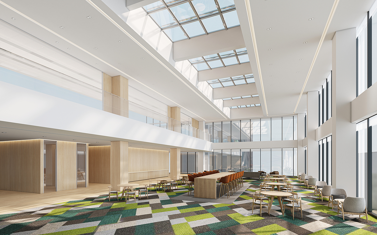 台州新吉奥总部办公楼设计 科技感十足的总部办公（图ZMzk0NTYzNDM2） - 商业空间设计 - 站酷设计师上海非标商业空间原创素材 - 站酷ZCOOL