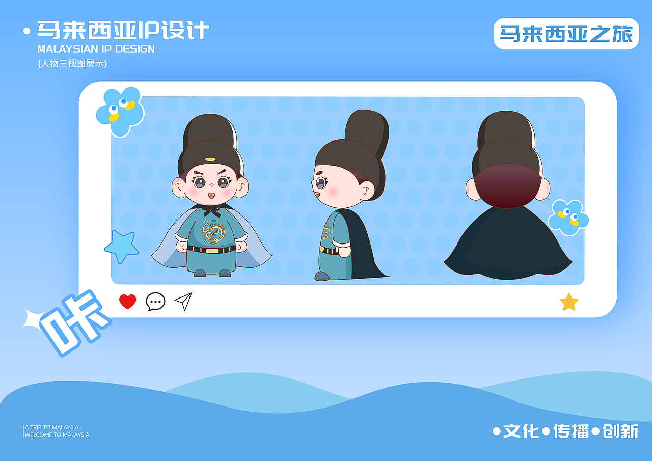 马来西亚文旅IP设计（图ZMzk0NTY3MDcy） - IP形象 - 站酷设计师阿甜a原创素材 - 站酷ZCOOL