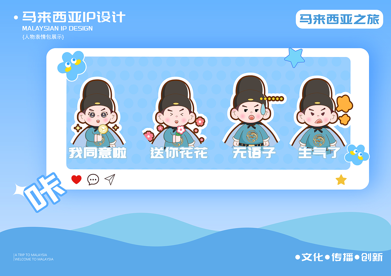 马来西亚文旅IP设计（图ZMzk0NTY3MDky） - IP形象 - 站酷设计师阿甜a原创素材 - 站酷ZCOOL