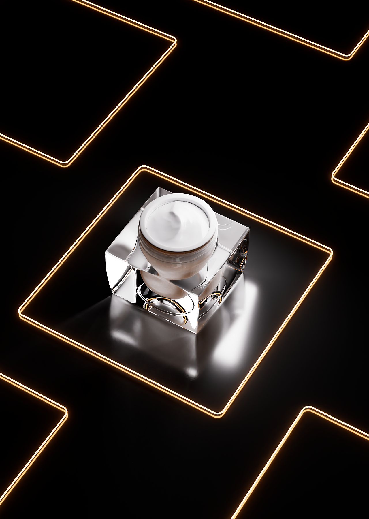 迈向C4D大佬的第七步——雪花膏（图ZMzk0NTY5MTg0） - 产品 - 站酷设计师银河尽头的篝火原创素材 - 站酷ZCOOL