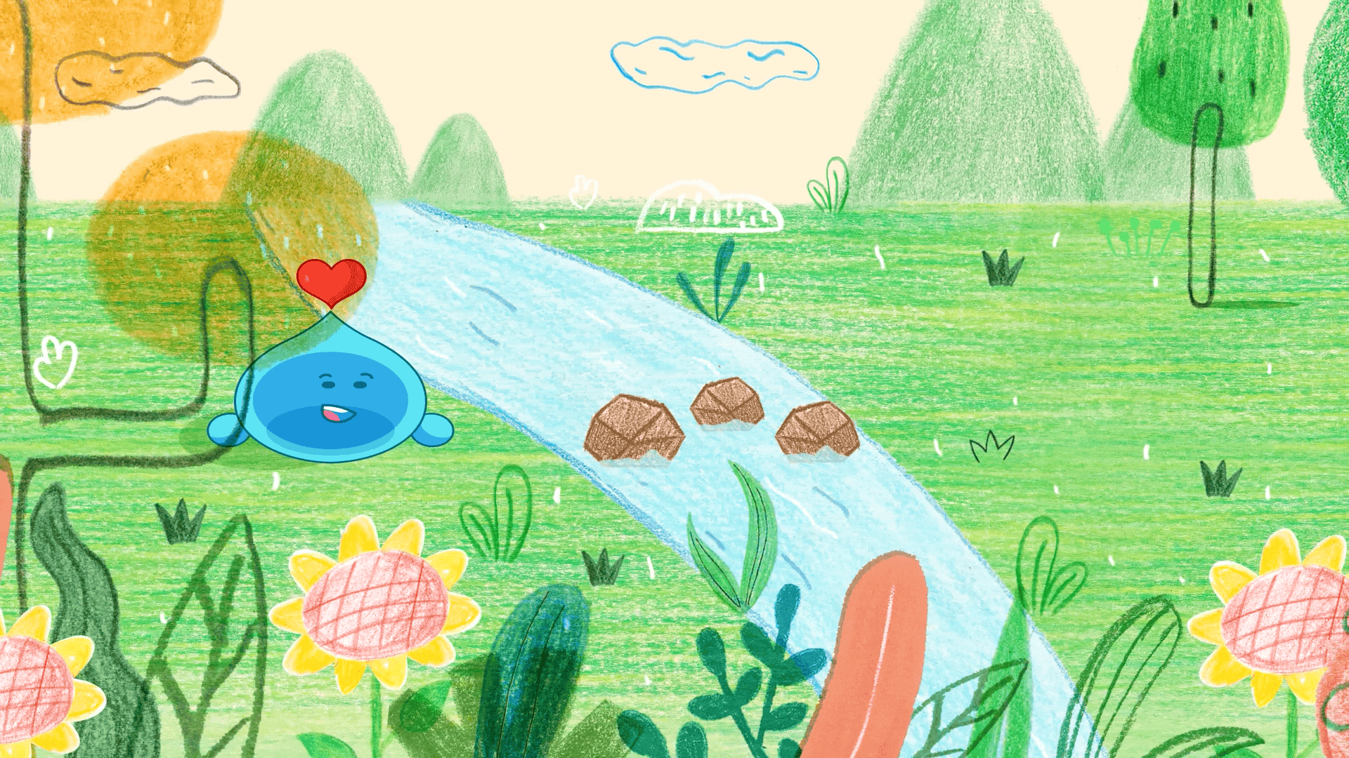 公益mg｜手绘与动态设计的结合