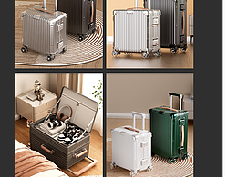 最近的一些关于行李箱的渲染整理