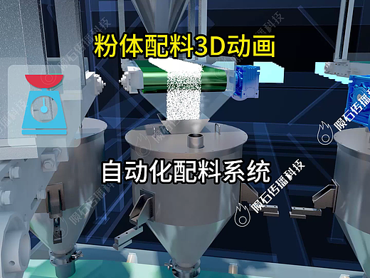 粉体配料动画火了！原来配料可以这样看