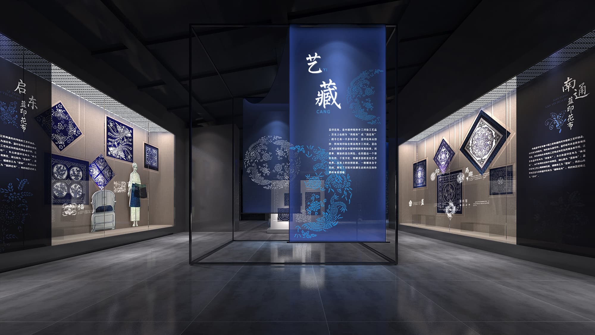 探访启东蓝印花布艺术展馆，探寻吴元新艺术轨迹-森克思科技（图ZMTUxNzkwODQ=） - 观点 - 站酷设计师森克思科技原创素材 - 站酷ZCOOL