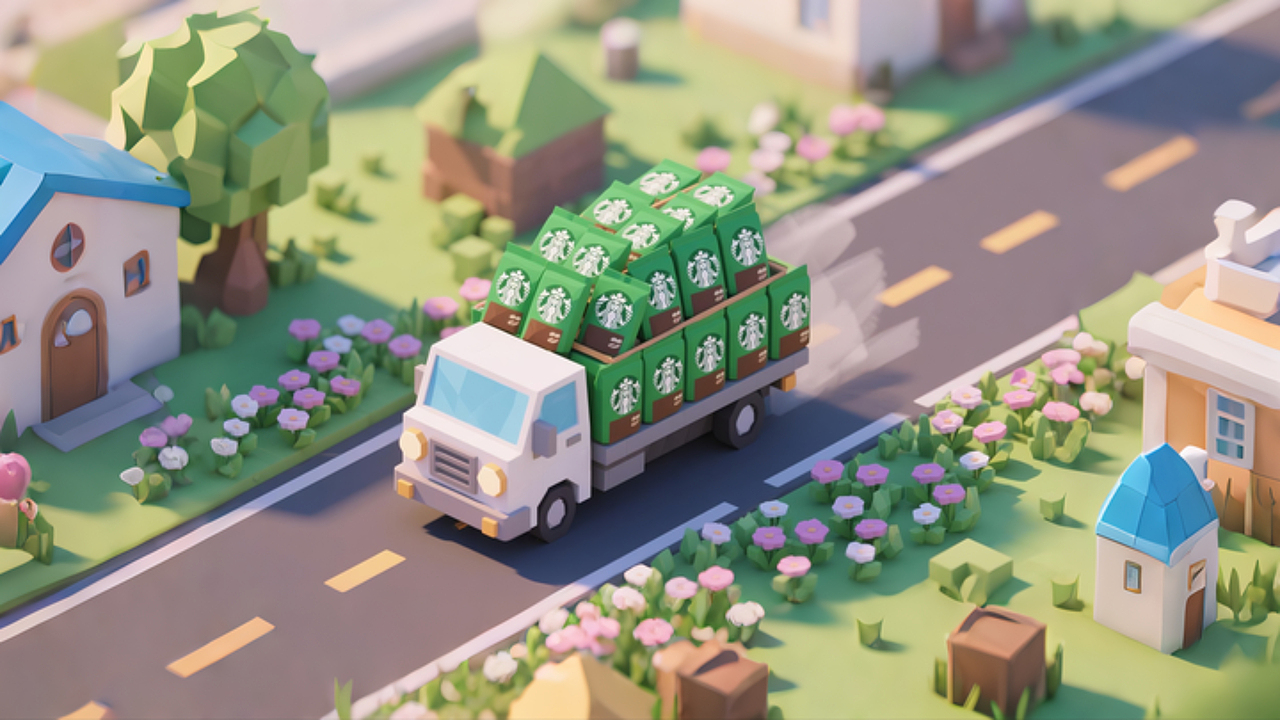 AIGC短片｜星巴克主题品牌广告宣传片-咖啡环游记（图ZMzk0NTg1NjU2） - AI作品 - 站酷设计师阿兰是Alan原创素材 - 站酷ZCOOL