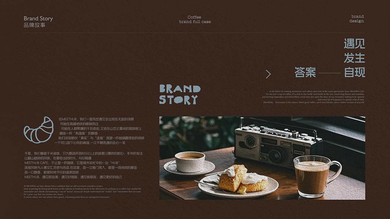 meethub cafe品牌设计（图ZMzk0NTkxMzM2） - 品牌 - 站酷设计师我是菠萝君原创素材 - 站酷ZCOOL