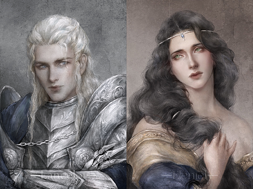 来自中世纪的夫妻画像（HP世界观）