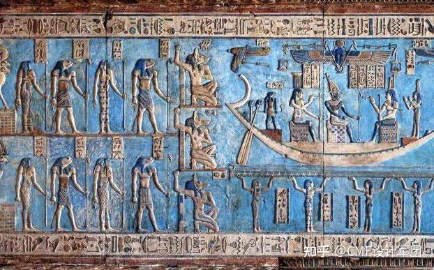 (古埃及浮雕中的埃及蓝)