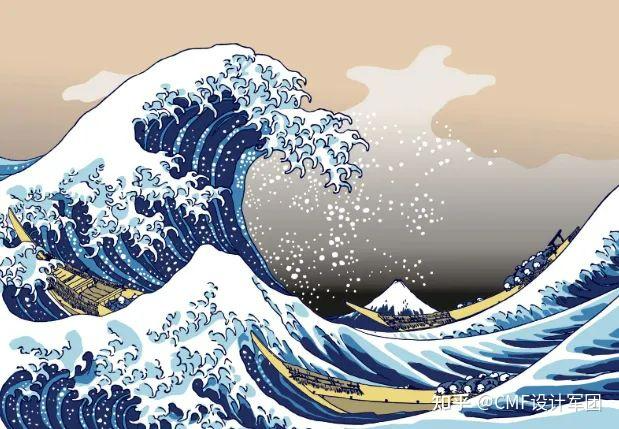 (葛饰北斋著名的《神奈川冲浪里》就使用了普鲁士蓝)