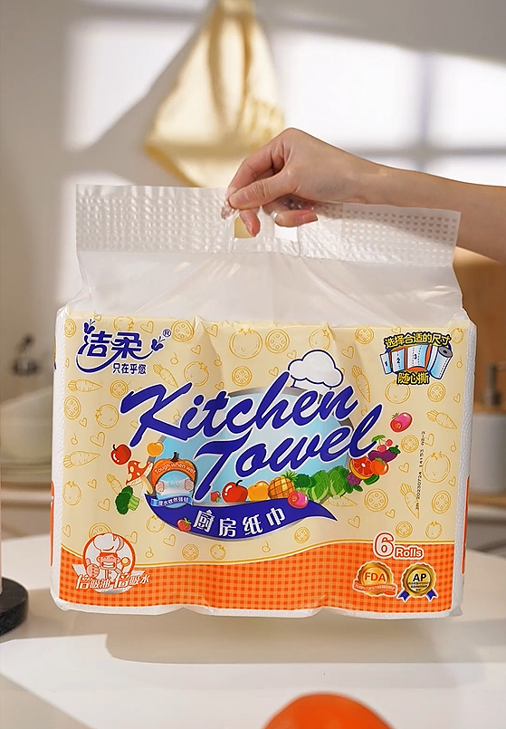 洁柔厨房纸视频