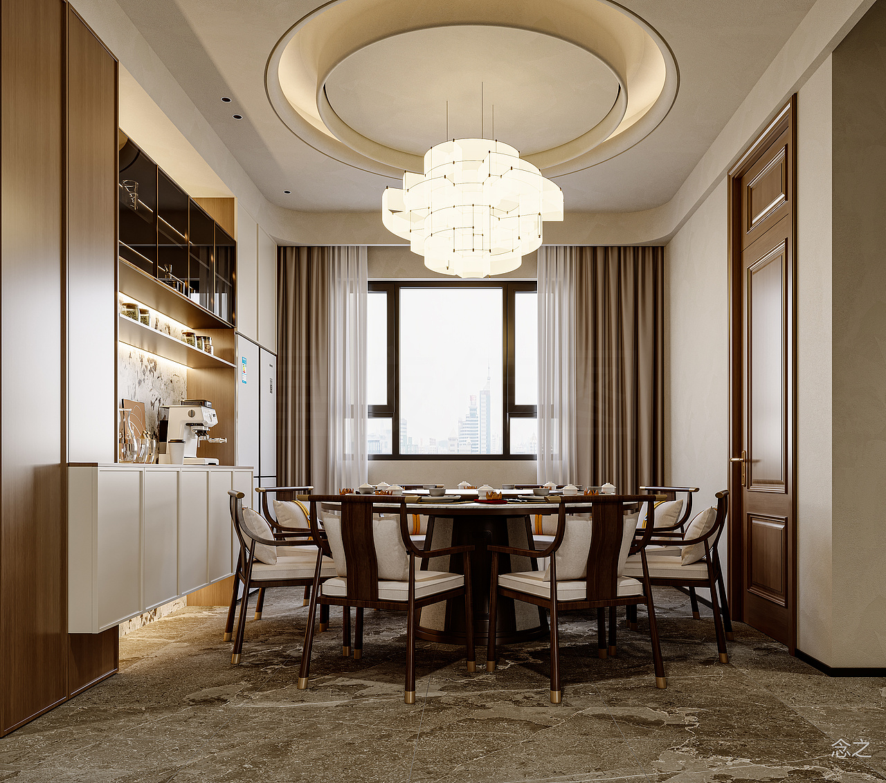 中式设计 | 以简素之形,筑东方雅静