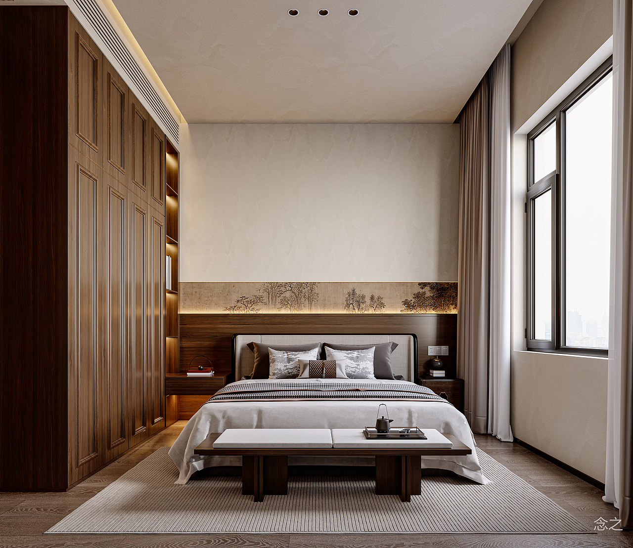 中式设计 | 以简素之形,筑东方雅静