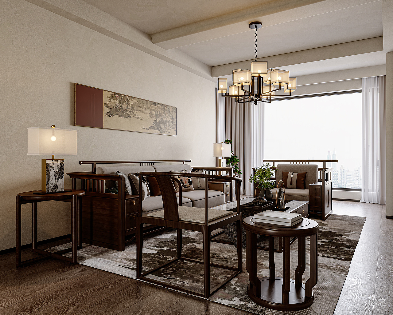 中式设计 | 以简素之形,筑东方雅静