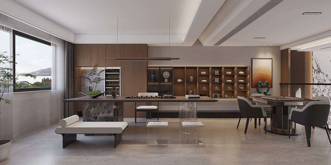 现代风格别墅全屋全景