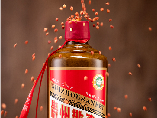 白酒产品图片拍摄