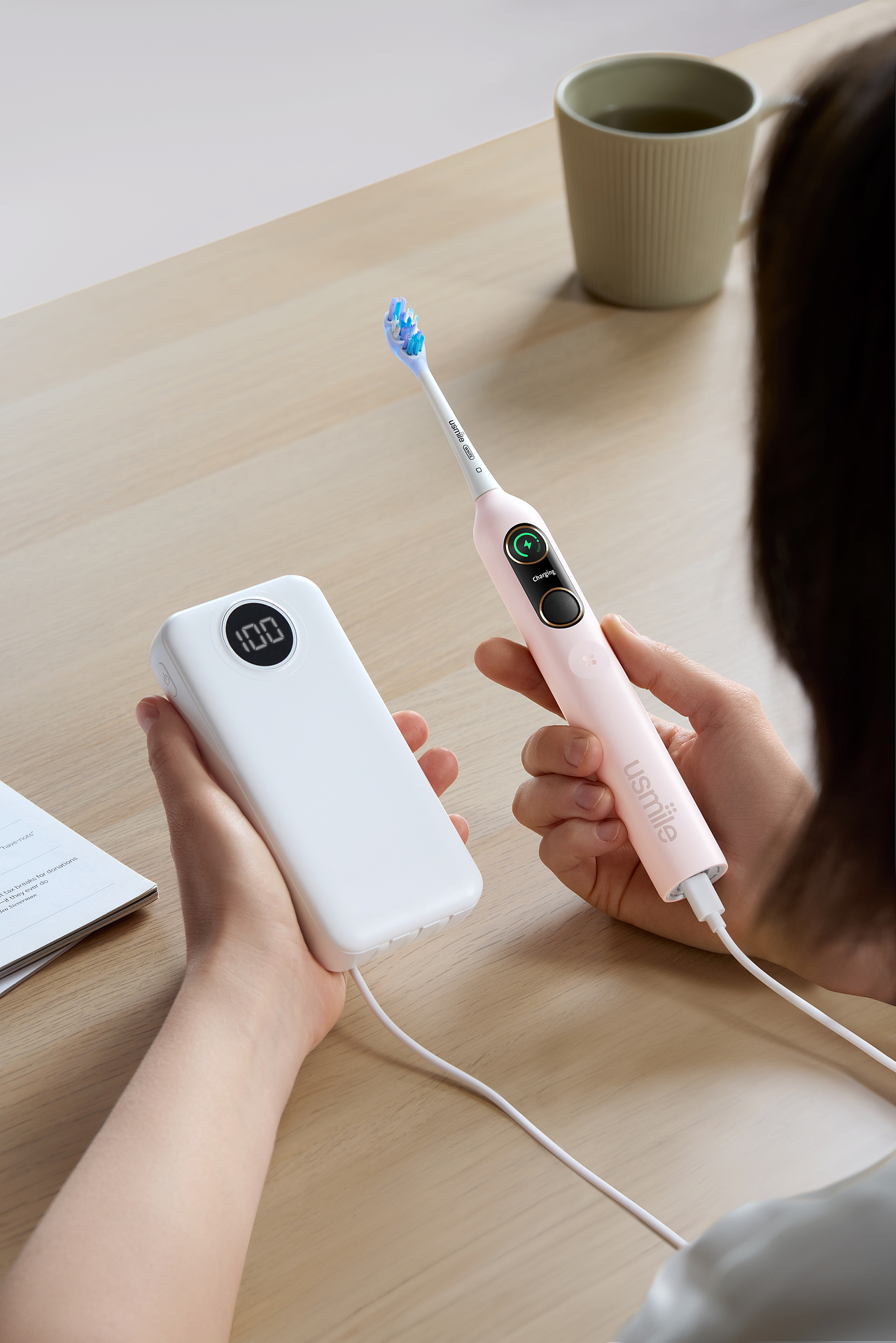 人像摄影｜USMILE Y20PRO 电动牙刷（图ZMzk0NjMxNjQ0） - 人像摄影 - 站酷设计师BAIRIobservation原创素材 - 站酷ZCOOL