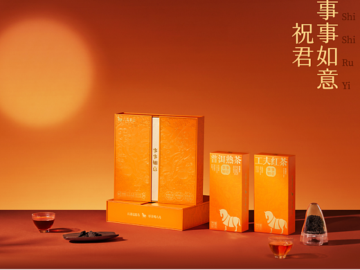 八马茶业 X 未知物｜事事如意茶礼  大单品包装设计