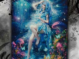 你眸海温涟,藏山高水远,我的人间