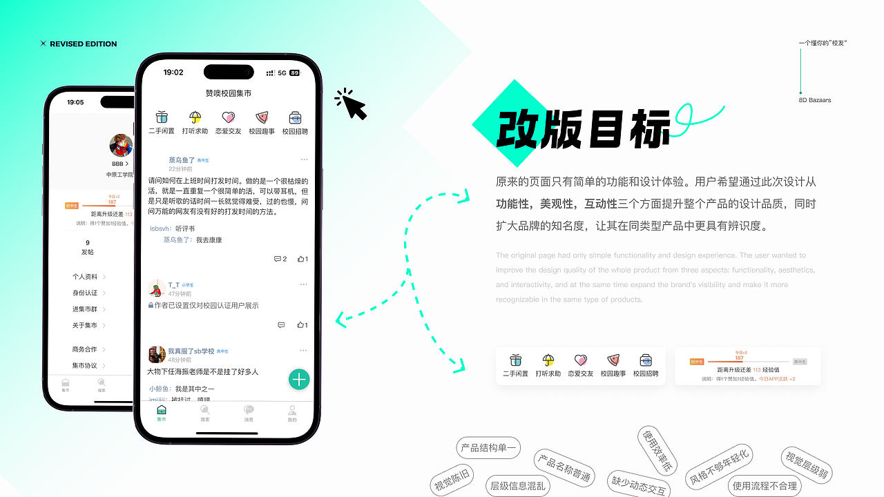 荧光绿实验室——校园集市app（图ZMzk0NjM0NjQ0） - APP界面 - 站酷设计师杰杰子啊原创素材 - 站酷ZCOOL