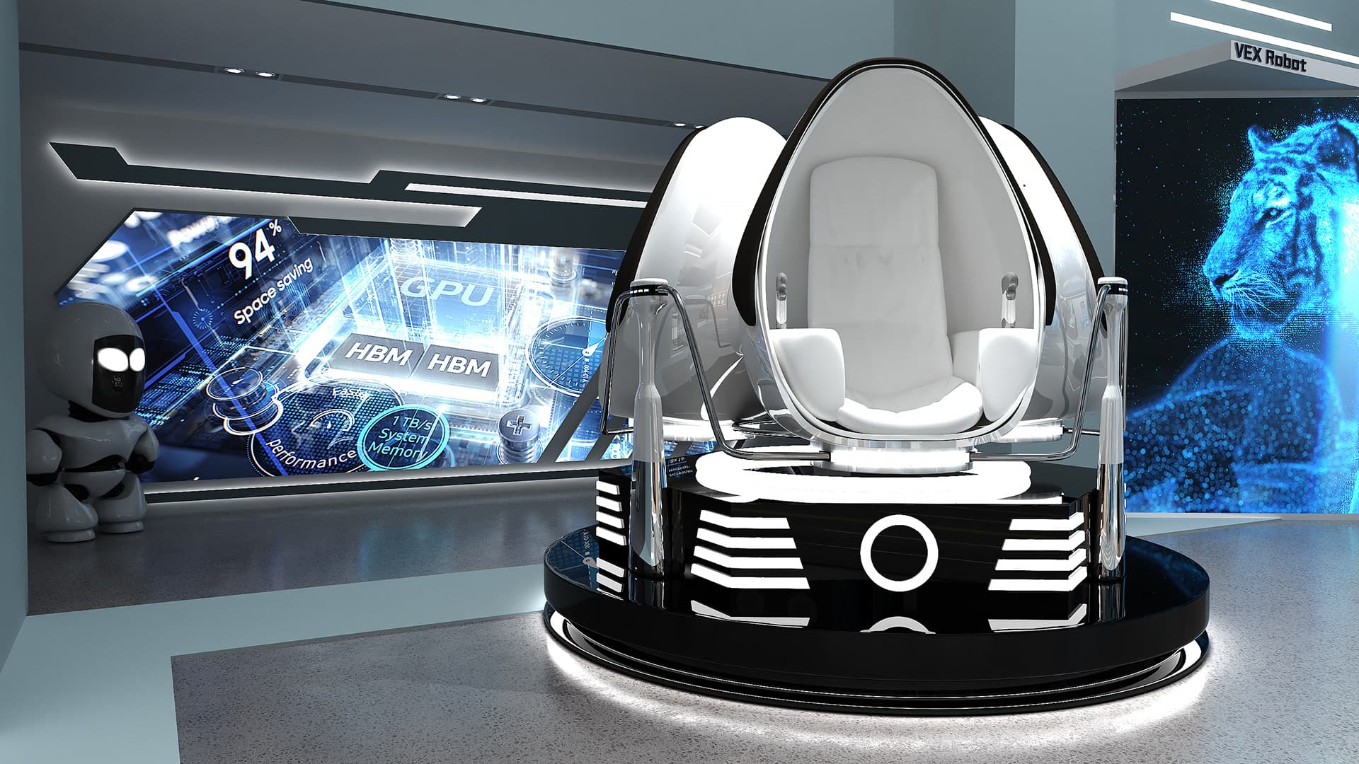 沉浸人工智能展厅，畅享智能科技互动盛宴-森克思科技（图ZMTUxODEzNTI=） - 观点 - 站酷设计师森克思科技原创素材 - 站酷ZCOOL