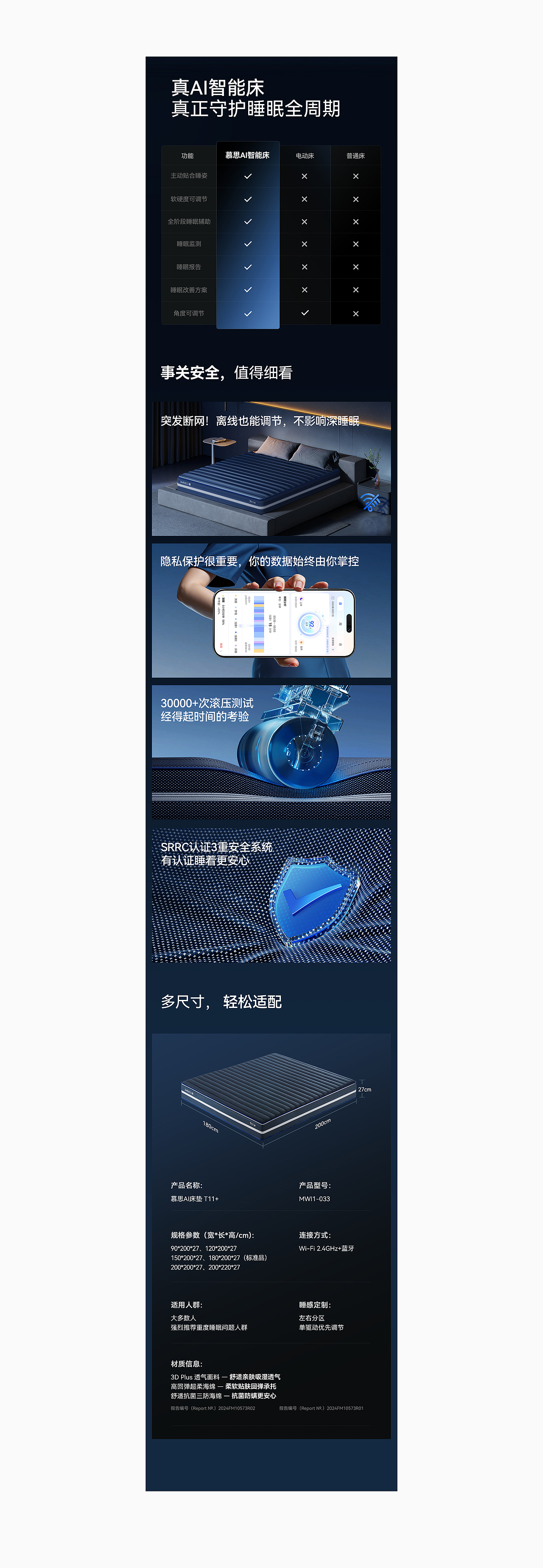 DeRUCCI 慕思AI智能床T11+全案升级(图ZMzk0NjQxOTA0) - 电商 - 站酷设计师潜云品牌咨询原创素材 - 站酷ZCOOL
