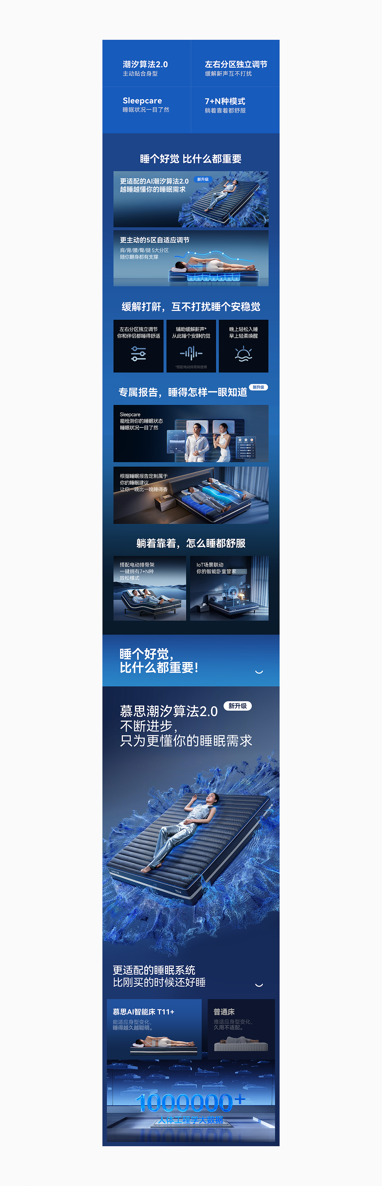 DeRUCCI 慕思AI智能床T11+全案升级(图ZMzk0NjQxODg0) - 电商 - 站酷设计师潜云品牌咨询原创素材 - 站酷ZCOOL