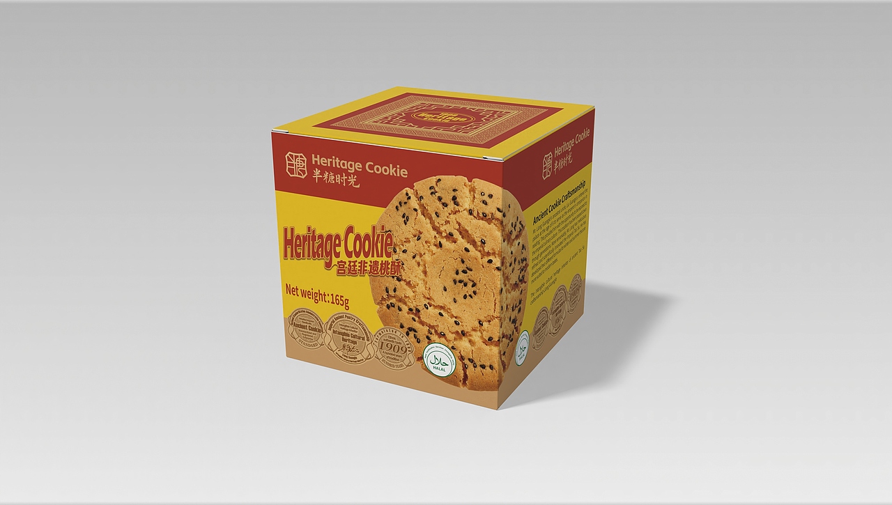 出口版桃酥包装