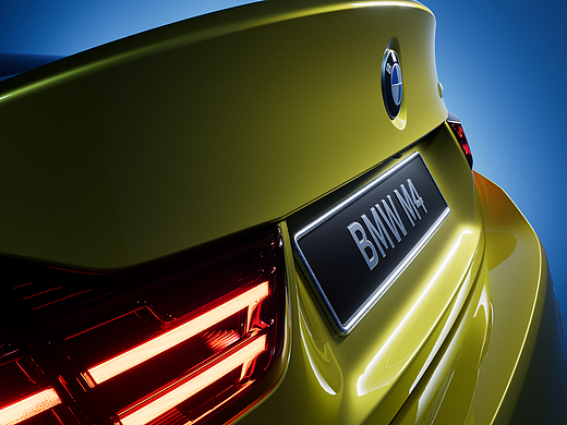CGI BMW M4 Render