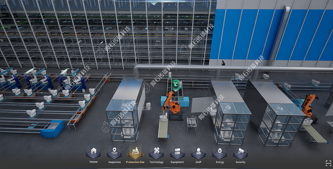 用马桶生产线动画，破解陶瓷企业培训难题