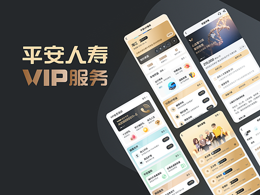 平安人寿VIP服务视觉升级