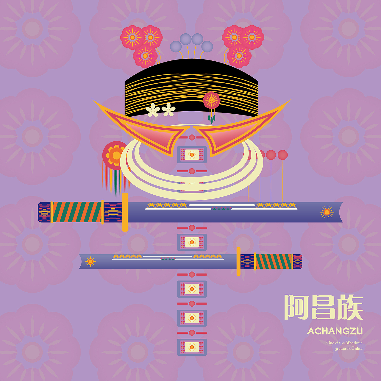 繁華似锦民族文化创意衍生品设计（图ZMzk0NjYxMTYw） - 图案 - 站酷设计师vcEvan原创素材 - 站酷ZCOOL