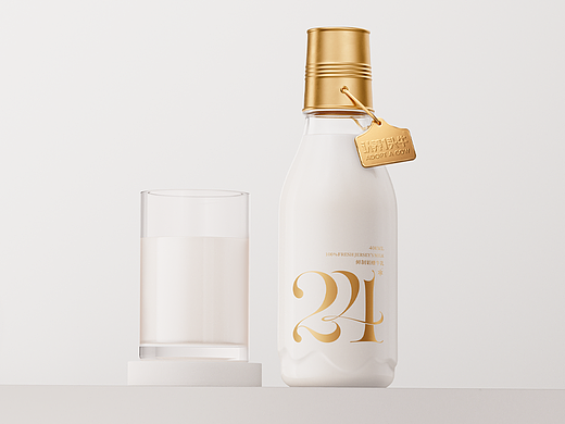 凌云创意2025Dieline Awards获奖作品｜认养一头牛。