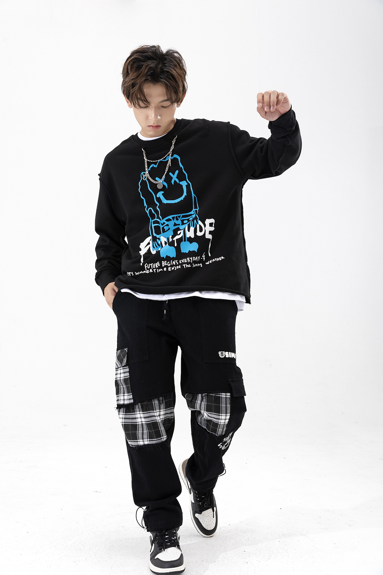 男装潮牌卫衣拍摄