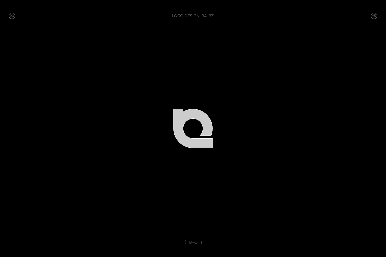 极简字母组合图形logo（B篇）（图ZMzk0Njc2OTky） - Logo - 站酷设计师酷比品牌设计原创素材 - 站酷ZCOOL