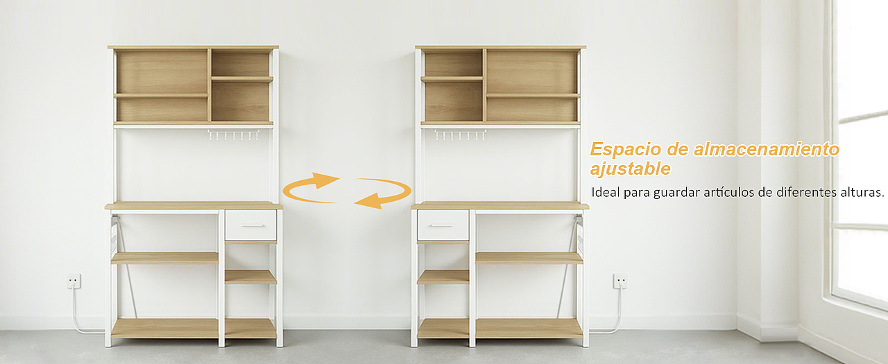 应用AIGC-亚马逊家具厨房收纳柜