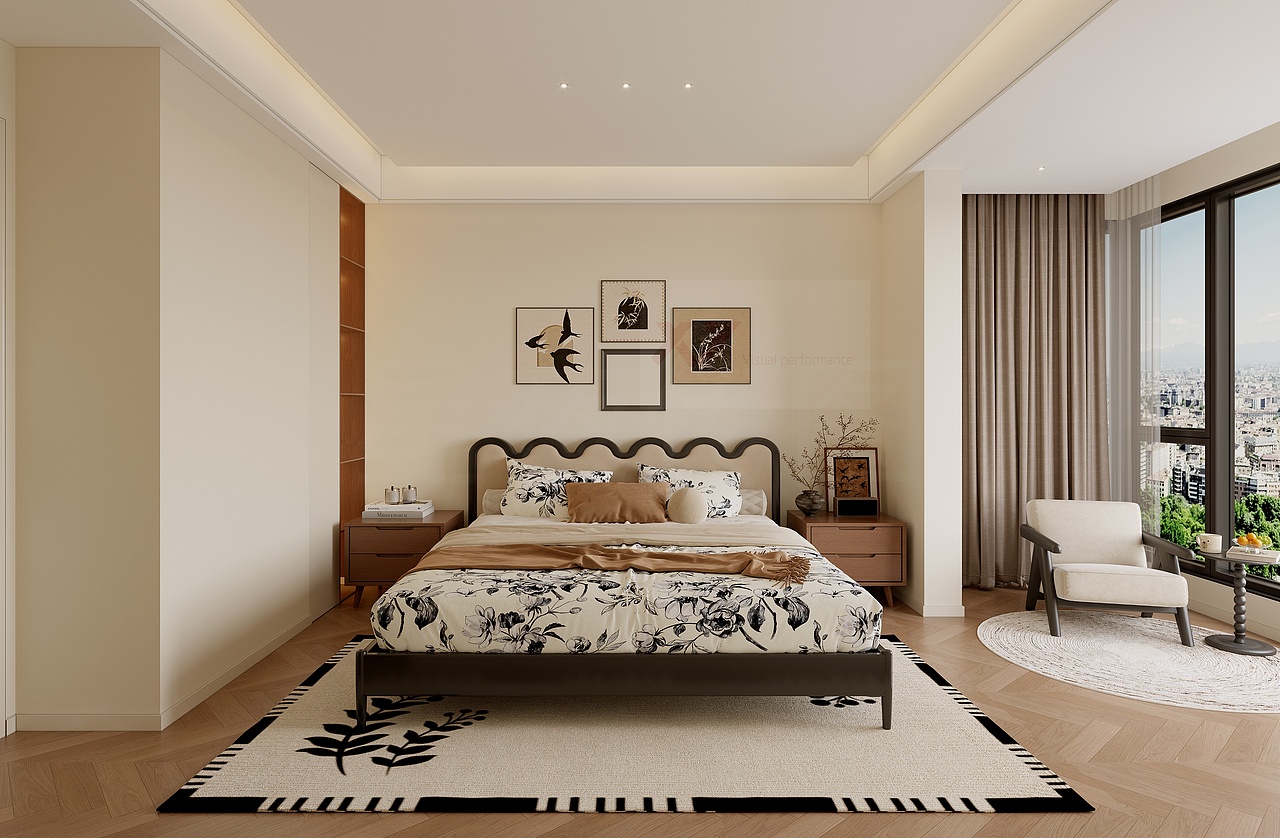 奶油风家装|温柔治愈的居住美学