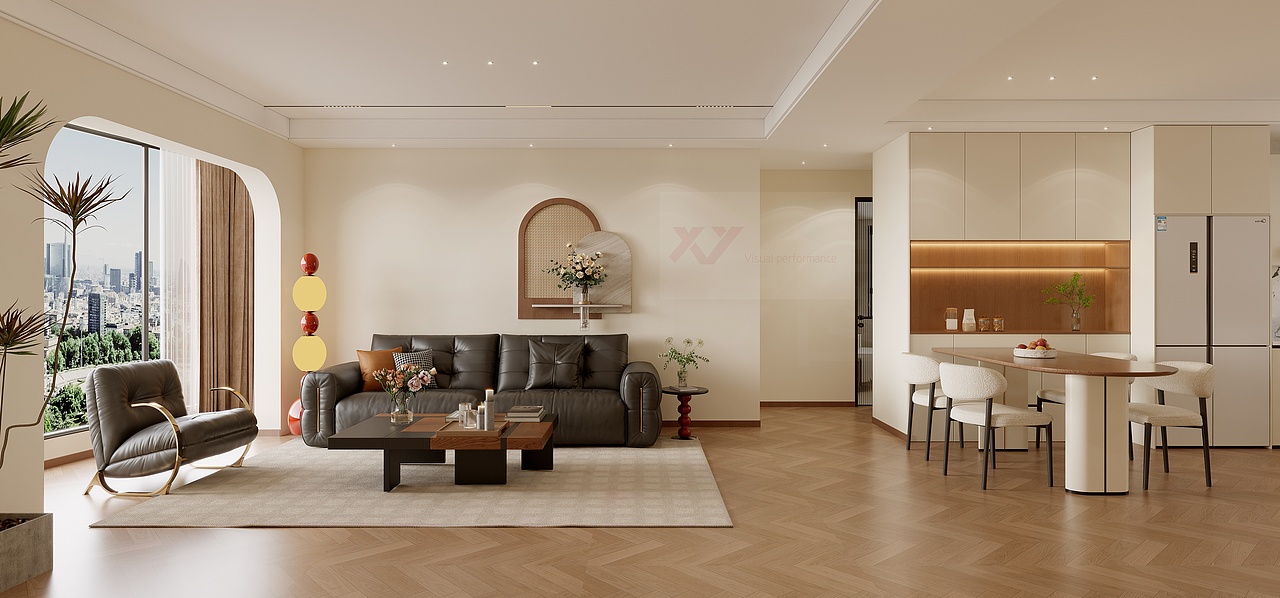 奶油风家装|温柔治愈的居住美学