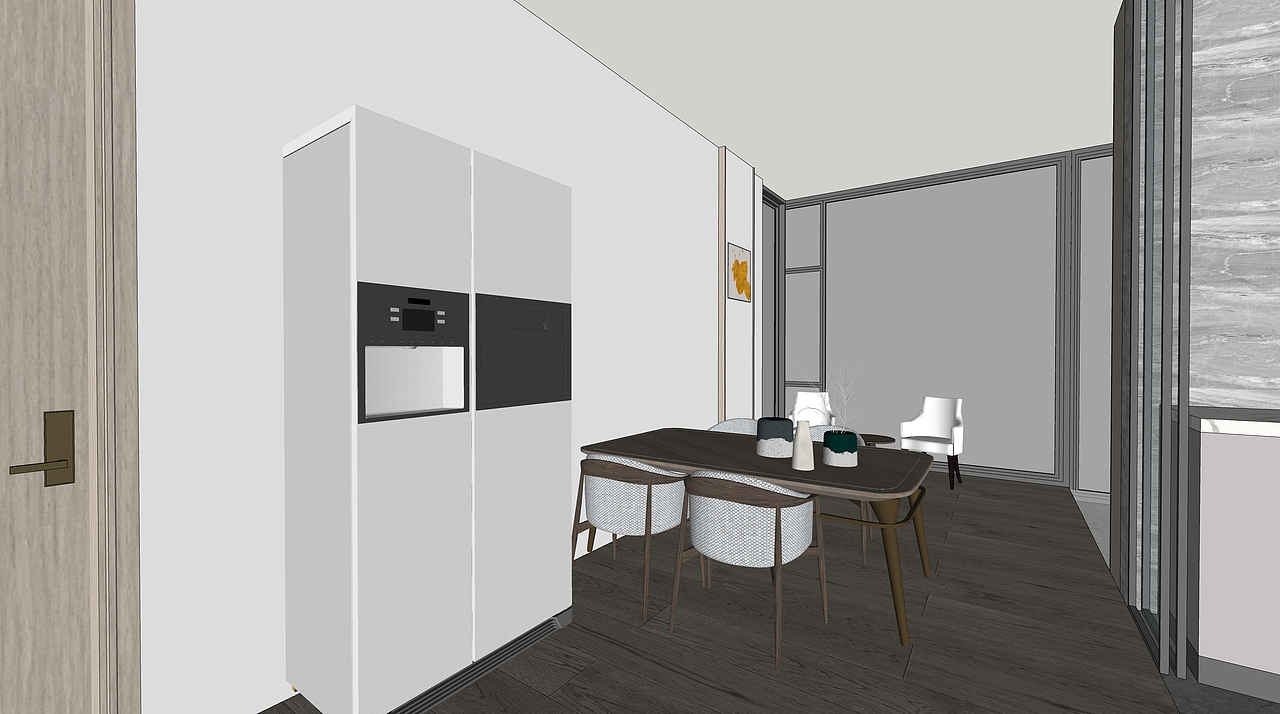 sketchup草图大师2021年为客户设计的方案表现（图ZMzk0Njg4NzIw） - 家装设计 - 站酷设计师蘭州牛肉拉原创素材 - 站酷ZCOOL