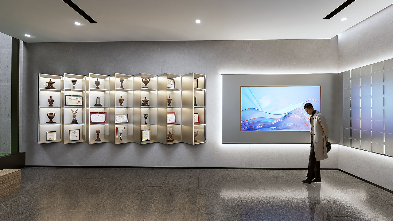 企业类展厅-科技展厅（图ZMzk0NjkwODAw） - 展陈设计 - 站酷设计师花脸川剧猫原创素材 - 站酷ZCOOL