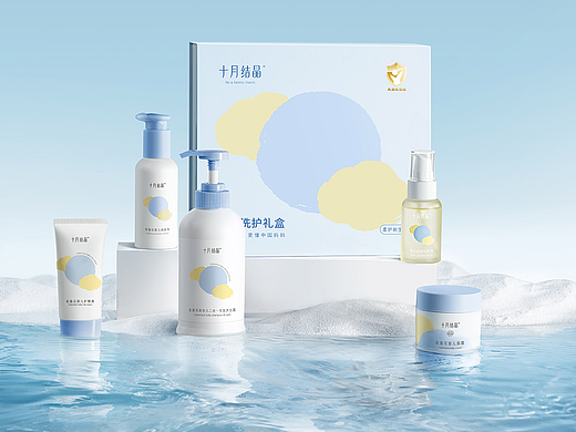 言物集 X 十月结晶 | 母婴儿童护肤品护理湿巾产品拍摄