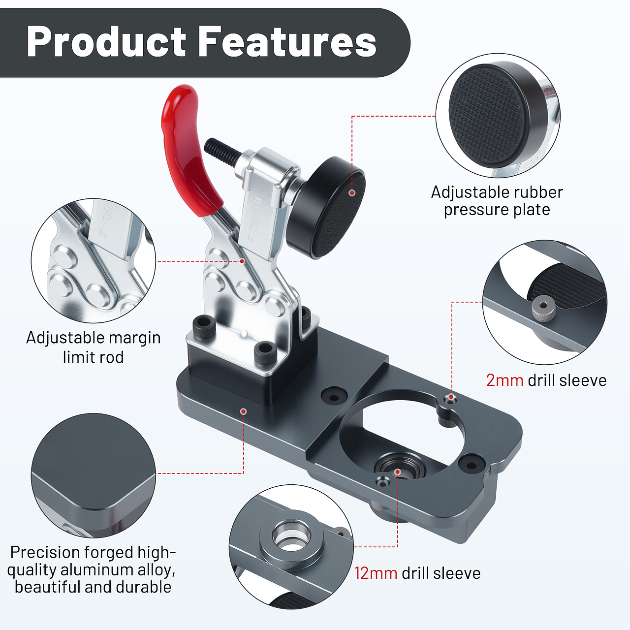 柜门板合页铰链开孔器