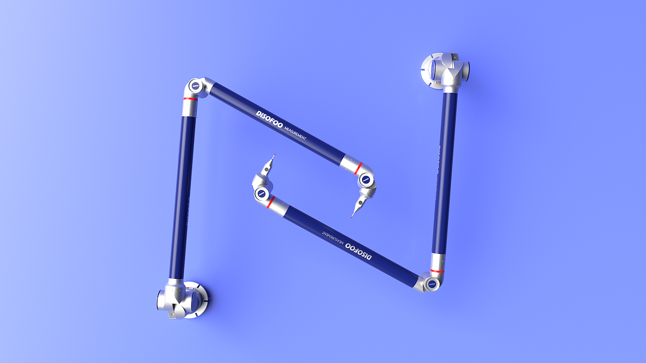 东方新势力｜三坐标机械关节臂｜三维产品动画（图ZMzk0NzAyNzUy） - 产品 - 站酷设计师一Bin原创素材 - 站酷ZCOOL