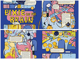 【兒童插畫(huà)】腦中精靈（Pixie in The Brain）