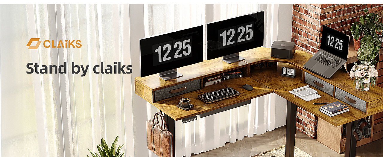 Amazon | CLaiks 双电机三转升降桌