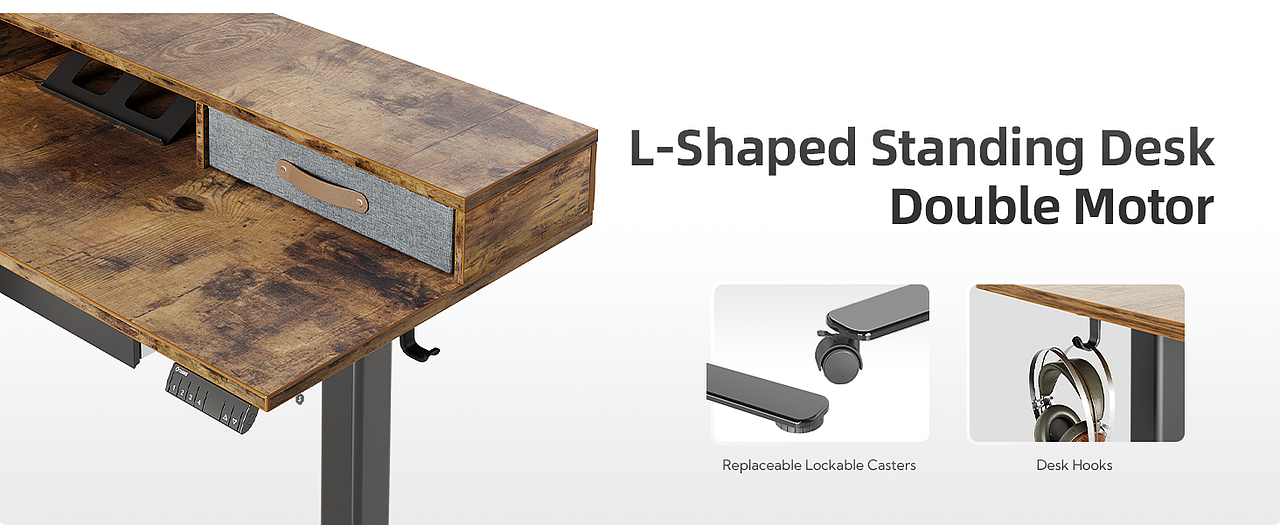 Amazon | CLaiks 双电机三转升降桌