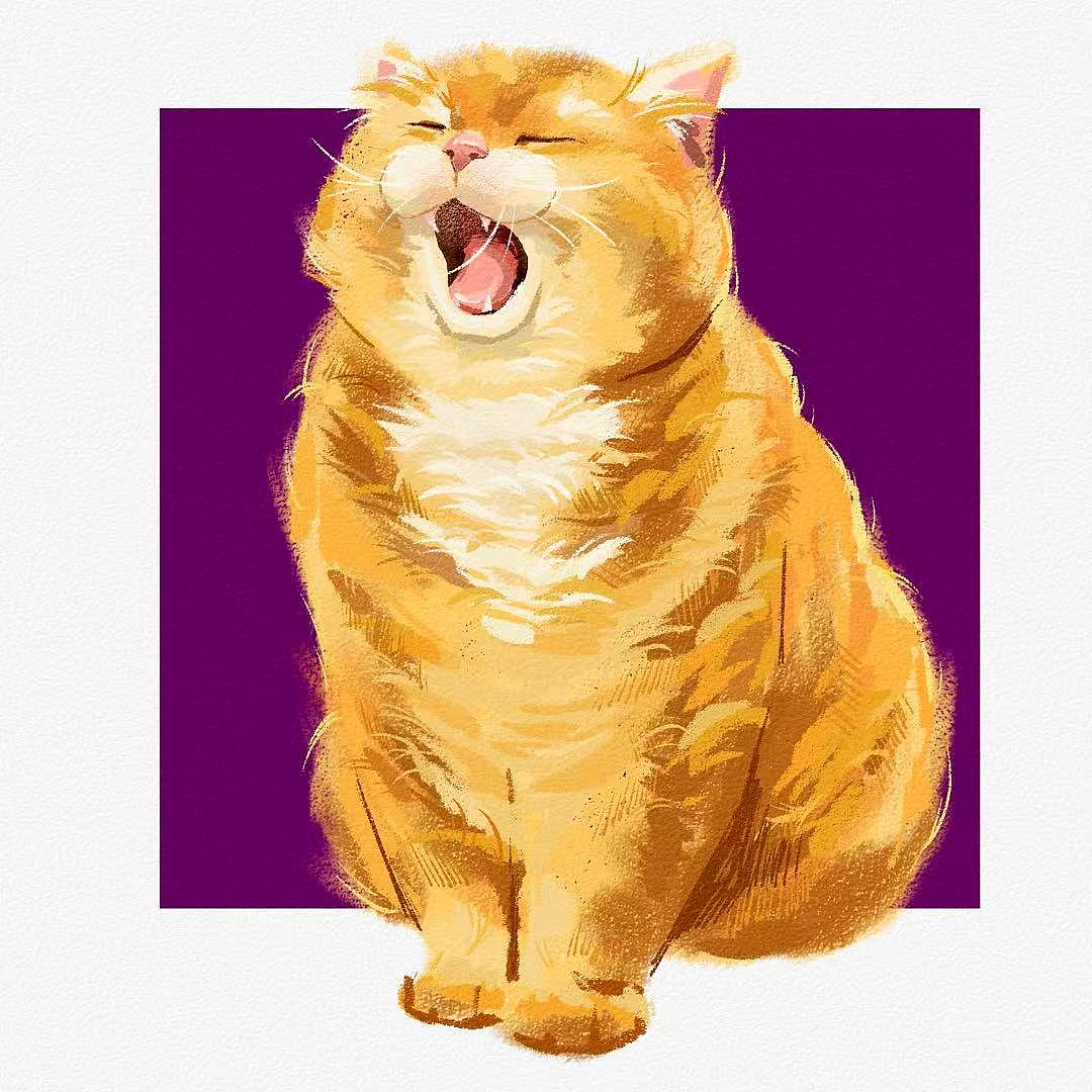 最近爱上了画猫猫狗狗（图ZMzk0NzExNjUy） - 创作习作 - 站酷设计师是没名啊原创素材 - 站酷ZCOOL