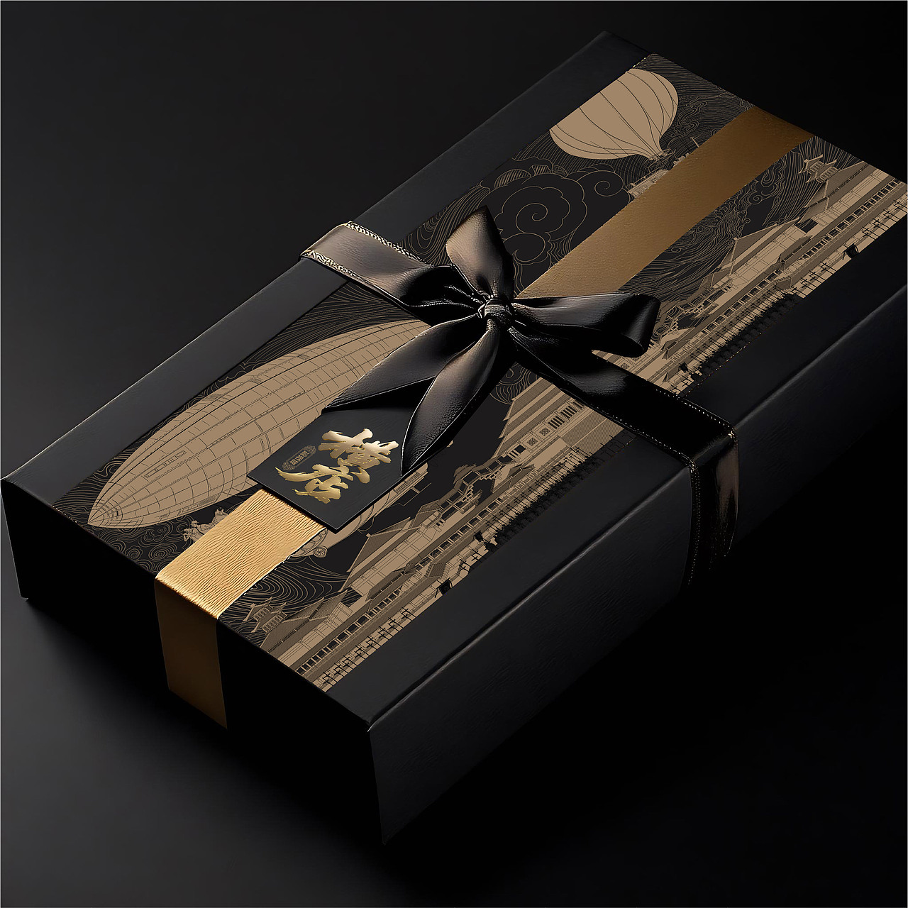 横店秦王宫插画及文创周边