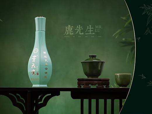 白酒拍摄