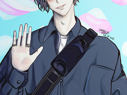 糖果男生say Hi